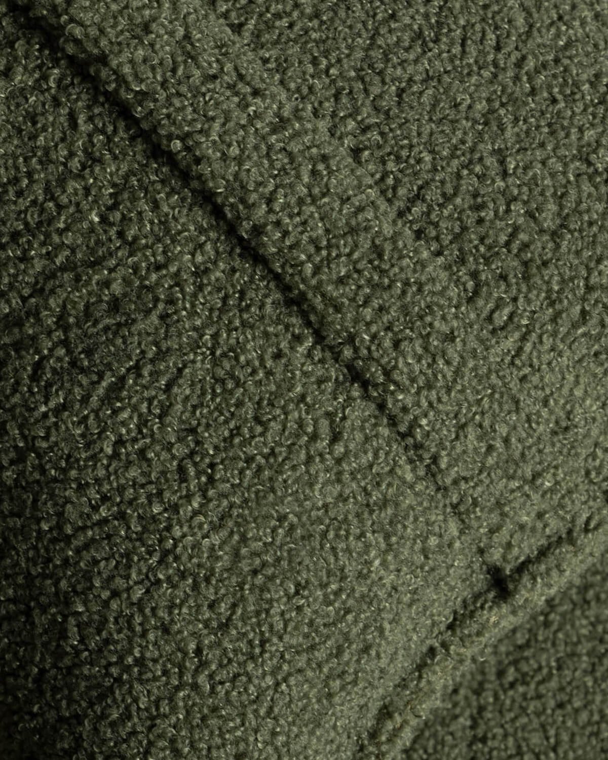 Canapé Modulaire 4 Pièces et Pouf en Tissu Bouclé Kilhe, image de la gelerie 6