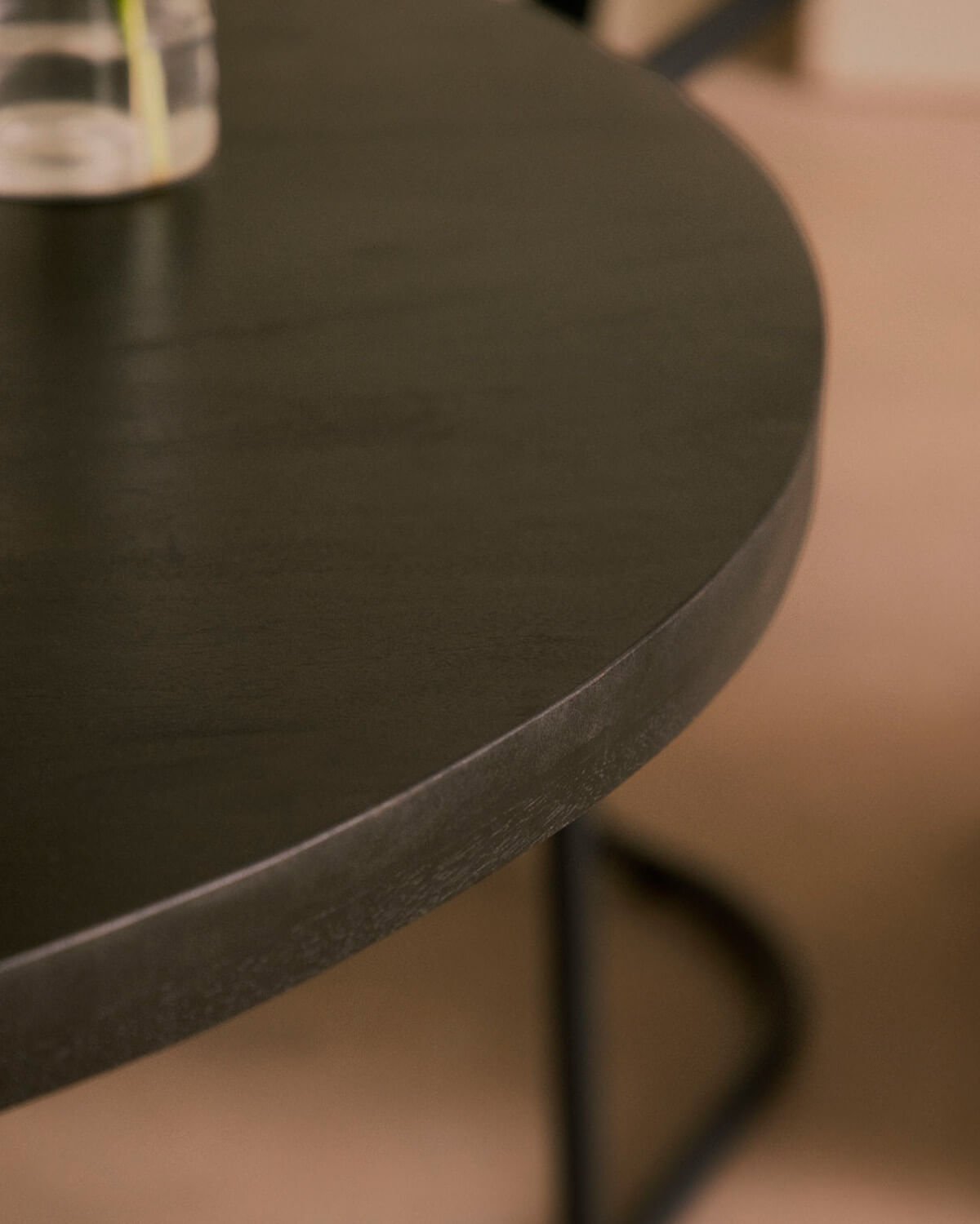 Table à Manger Ronde en Manguier (Ø120 cm) New Doran, image de la gelerie 3