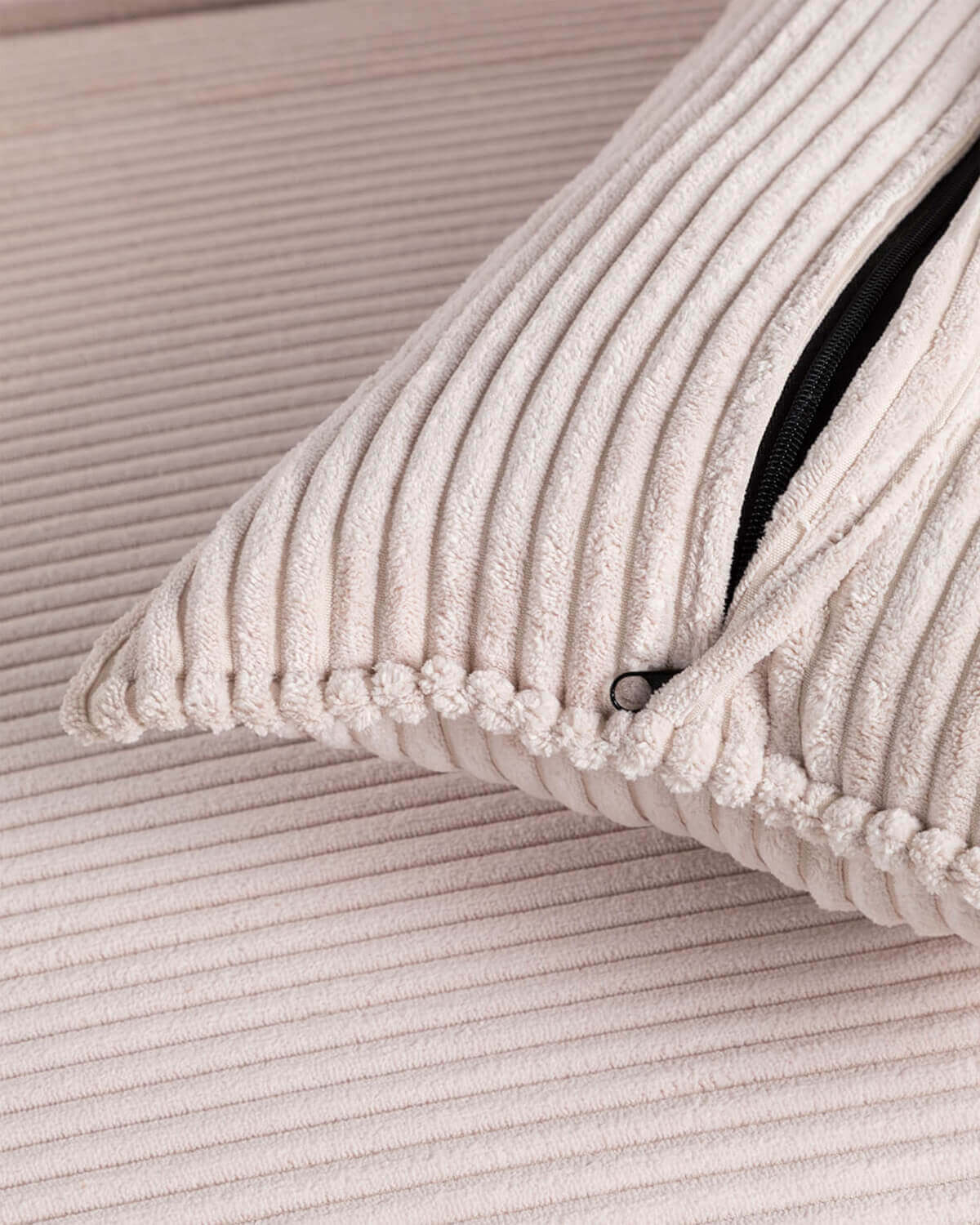 Canapé Modulable 4 Pièces avec Pouf en Velours Épais Kilhe , image de la gelerie 7