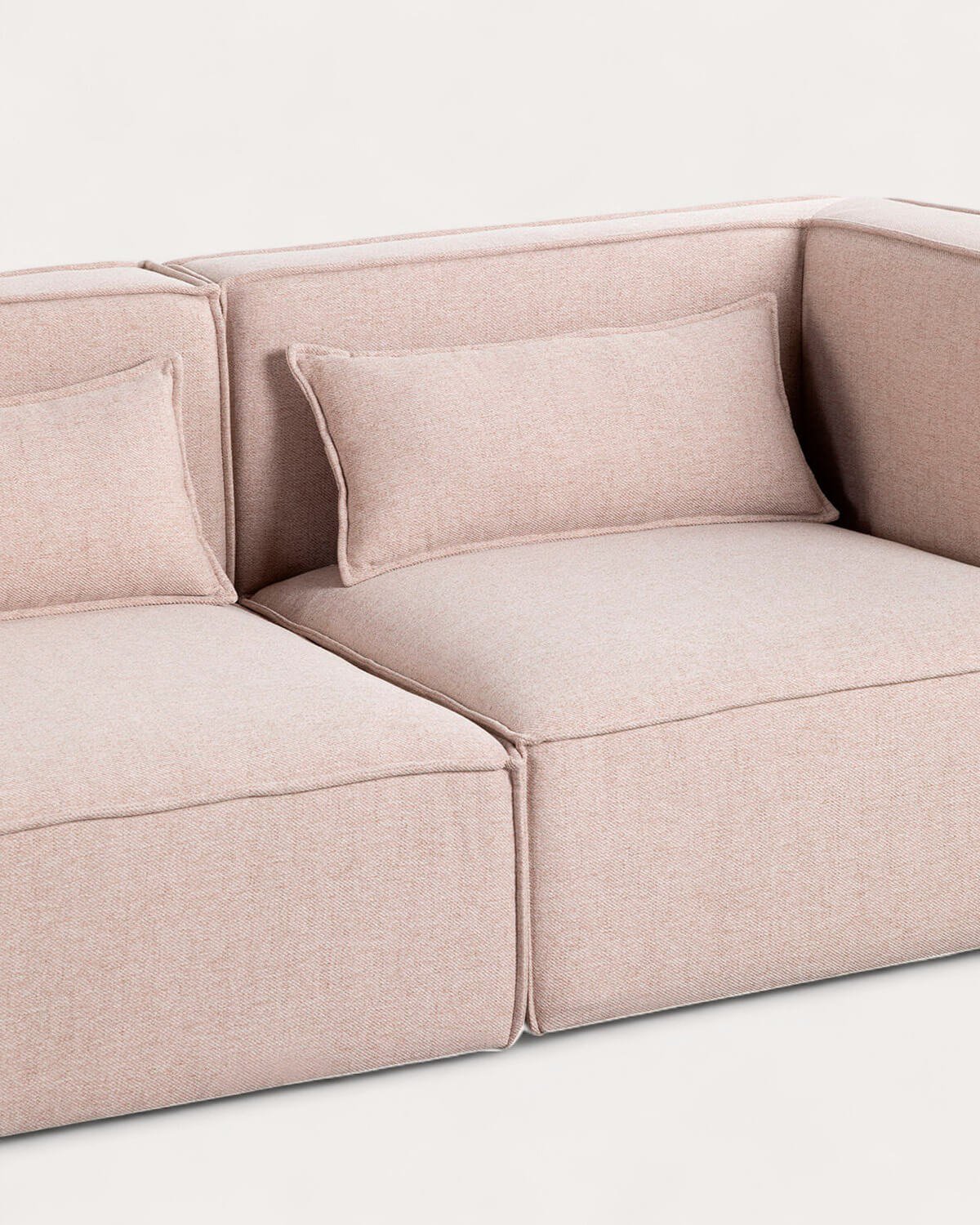  Canapé Modulable 4 pièces avec 2 Fauteuils d'Angle en Tissu Kilhe, image de la gelerie 4