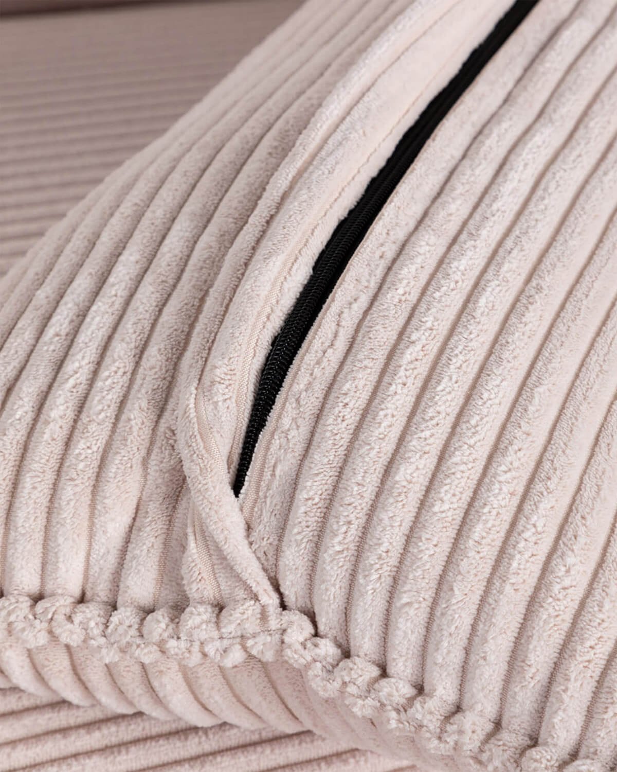 Module Chaise Longue Gauche Pour Canapé en Osier Épais Kilhe, image de la gelerie 6