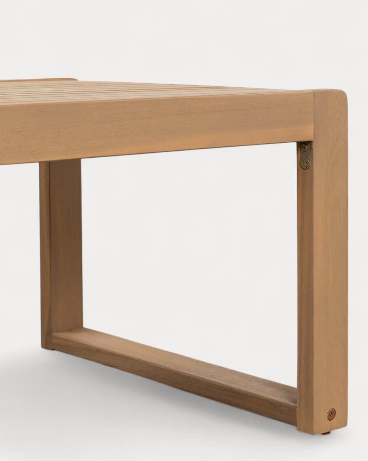 Table Basse en Bois d'Acacia et Corde (100x50 cm) Mirle , image de la gelerie 7