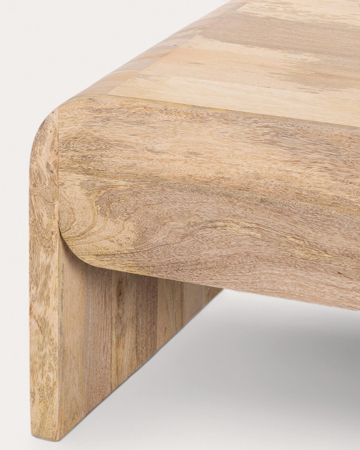 Table Basse avec 2 Tiroirs en Bois de Manguier (120x60 cm) Vanile, image de la gelerie 7