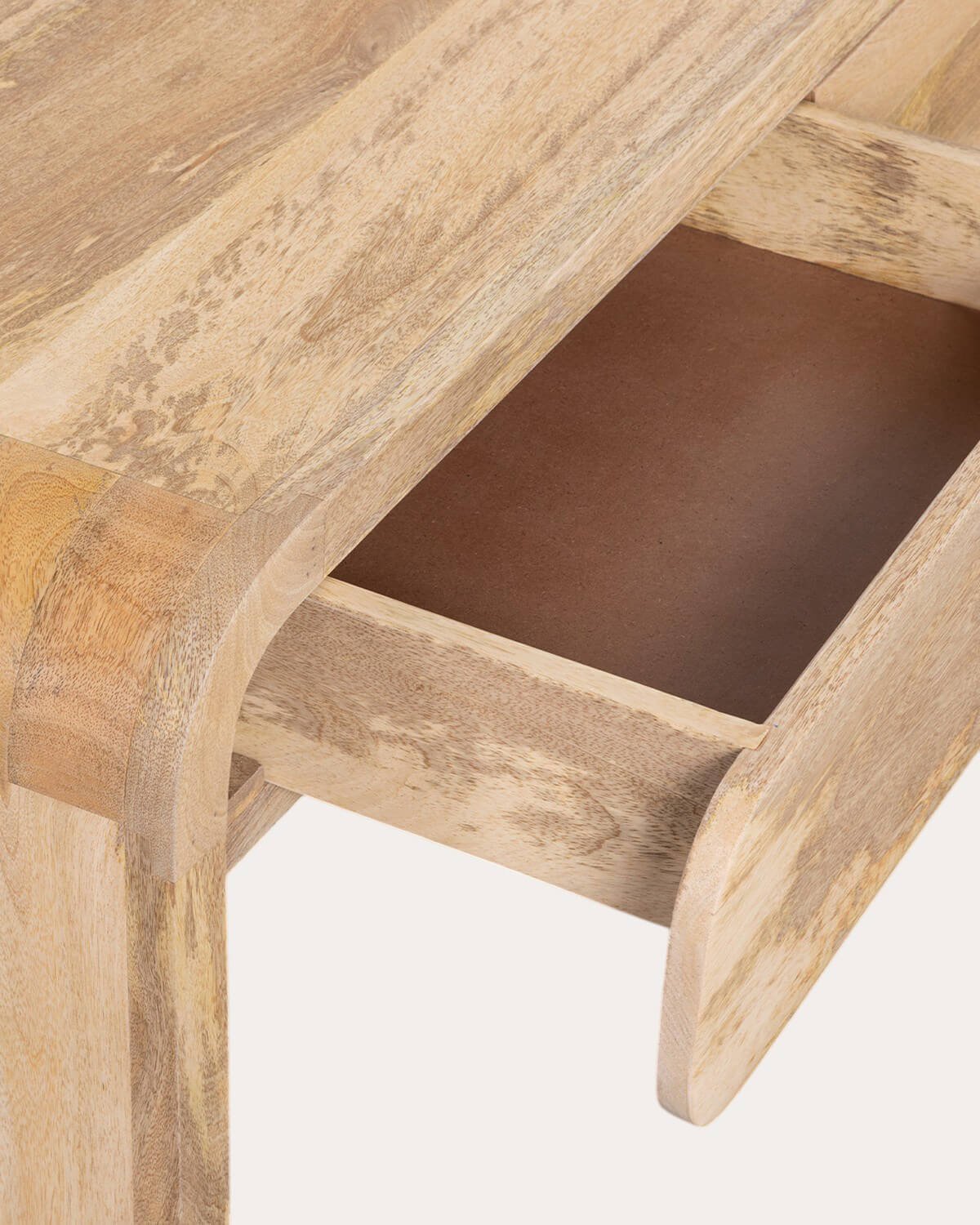 Table Basse avec 2 Tiroirs en Bois de Manguier (120x60 cm) Vanile, image de la gelerie 6