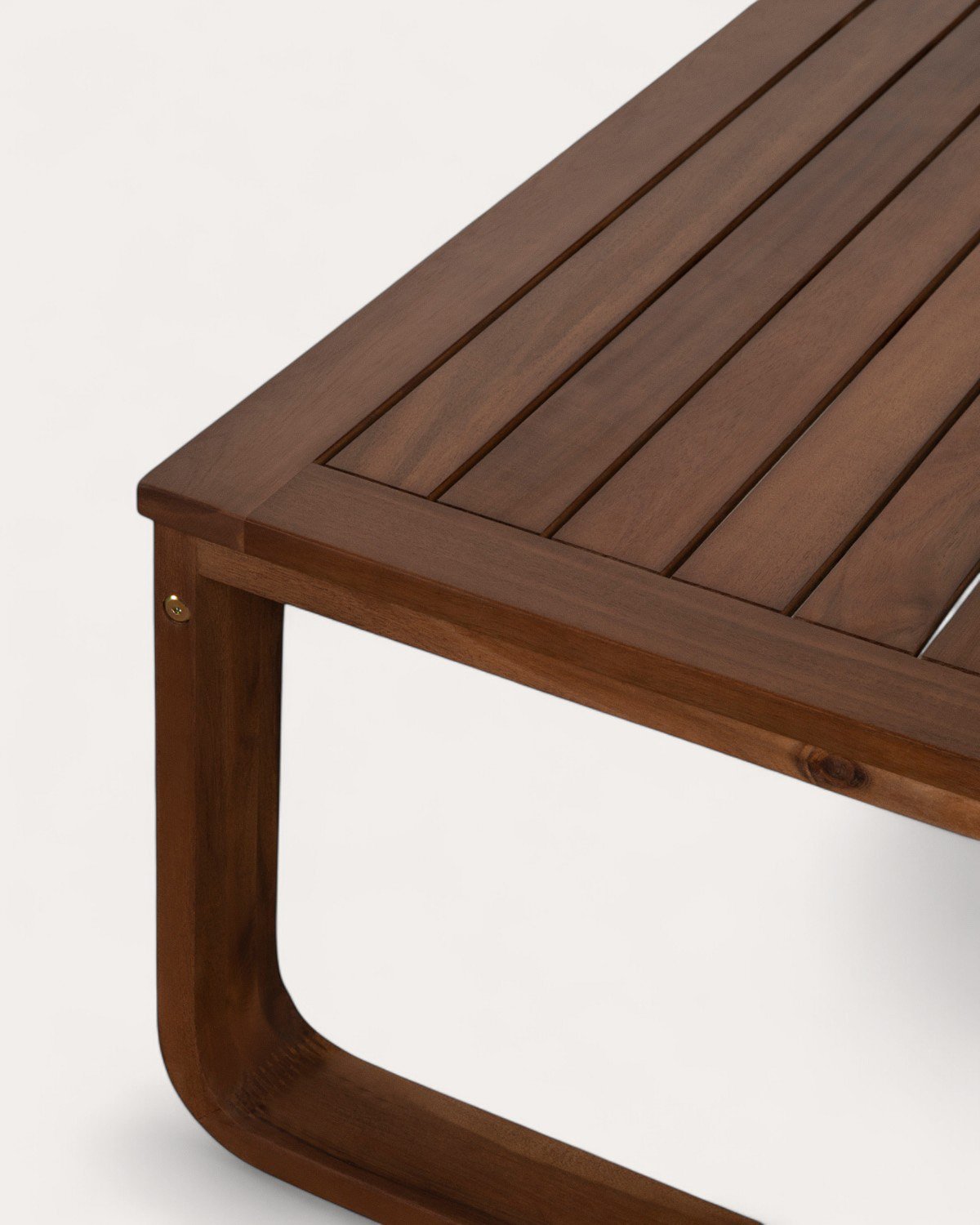 Table Basse Rectangulaire en Bois d'Acacia (110x60 cm) Moad, image de la gelerie 6