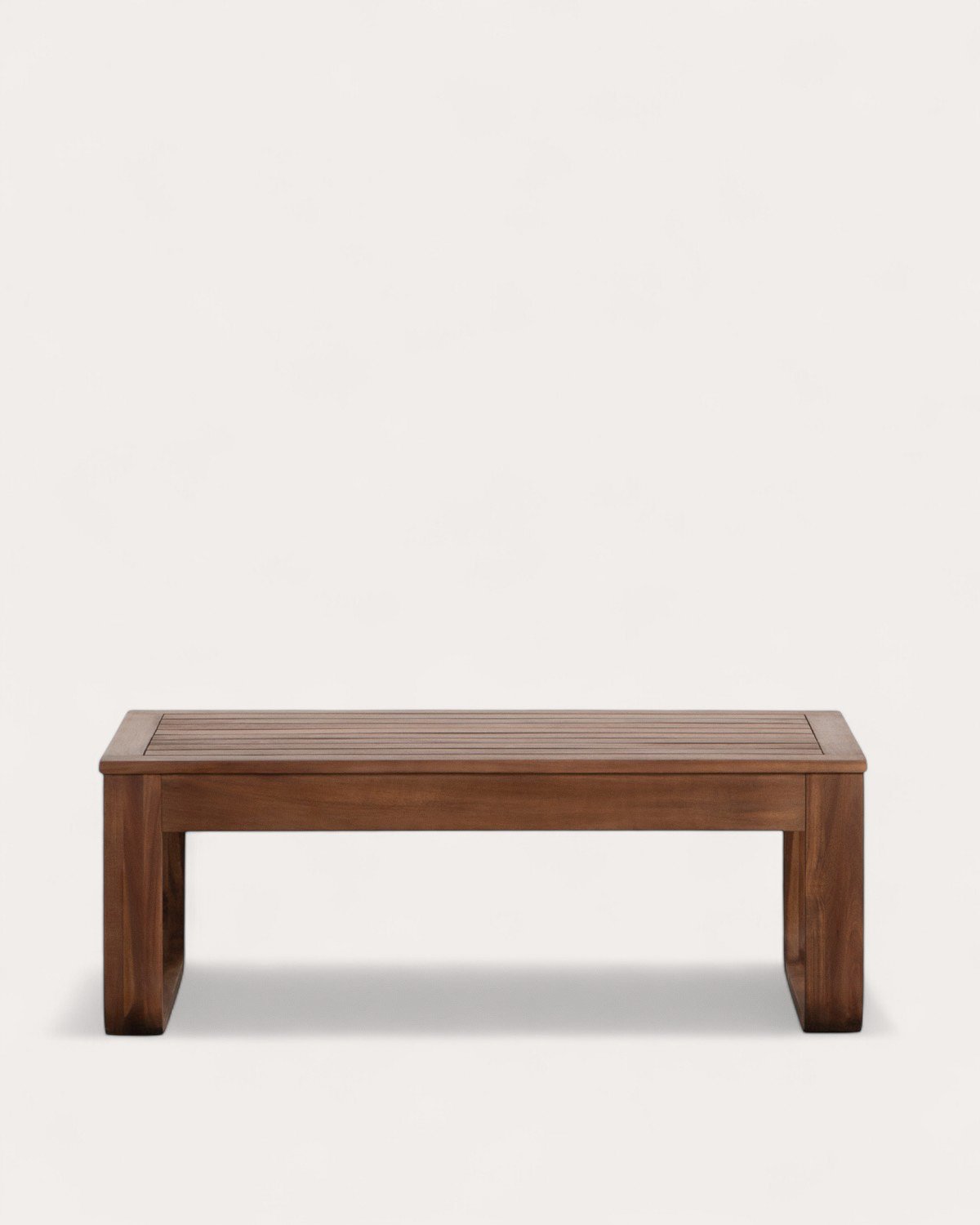 Table Basse Rectangulaire en Bois d'Acacia (110x60 cm) Moad, image de la gelerie 4