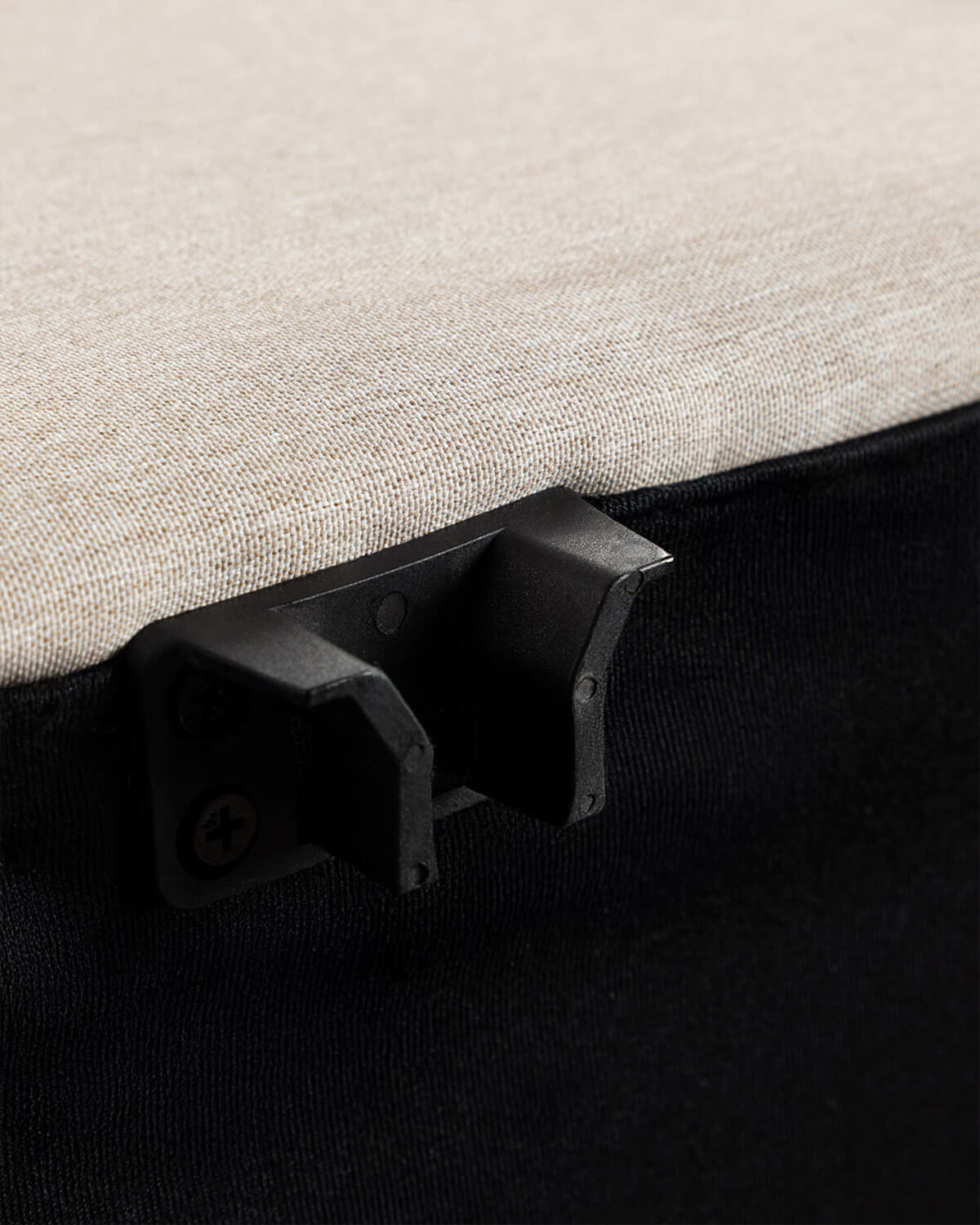 Fauteuil d'Angle de Jardin Modulable avec Pouf en Tissu Lagos, image de la gelerie 7