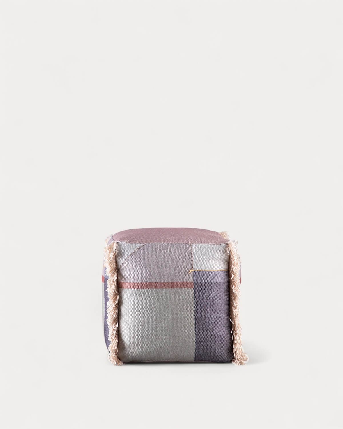 Pouf Carré en Tissu Nely , image de la gelerie 3