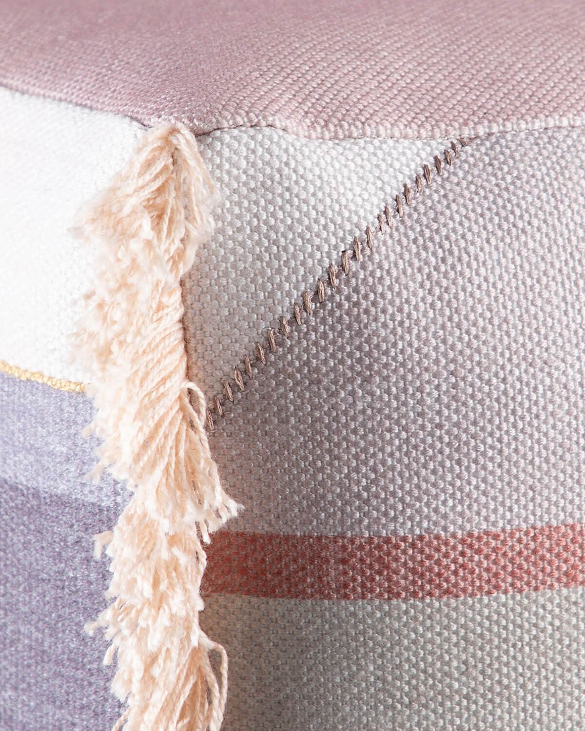 Pouf Carré en Tissu Nely , image de la gelerie 6