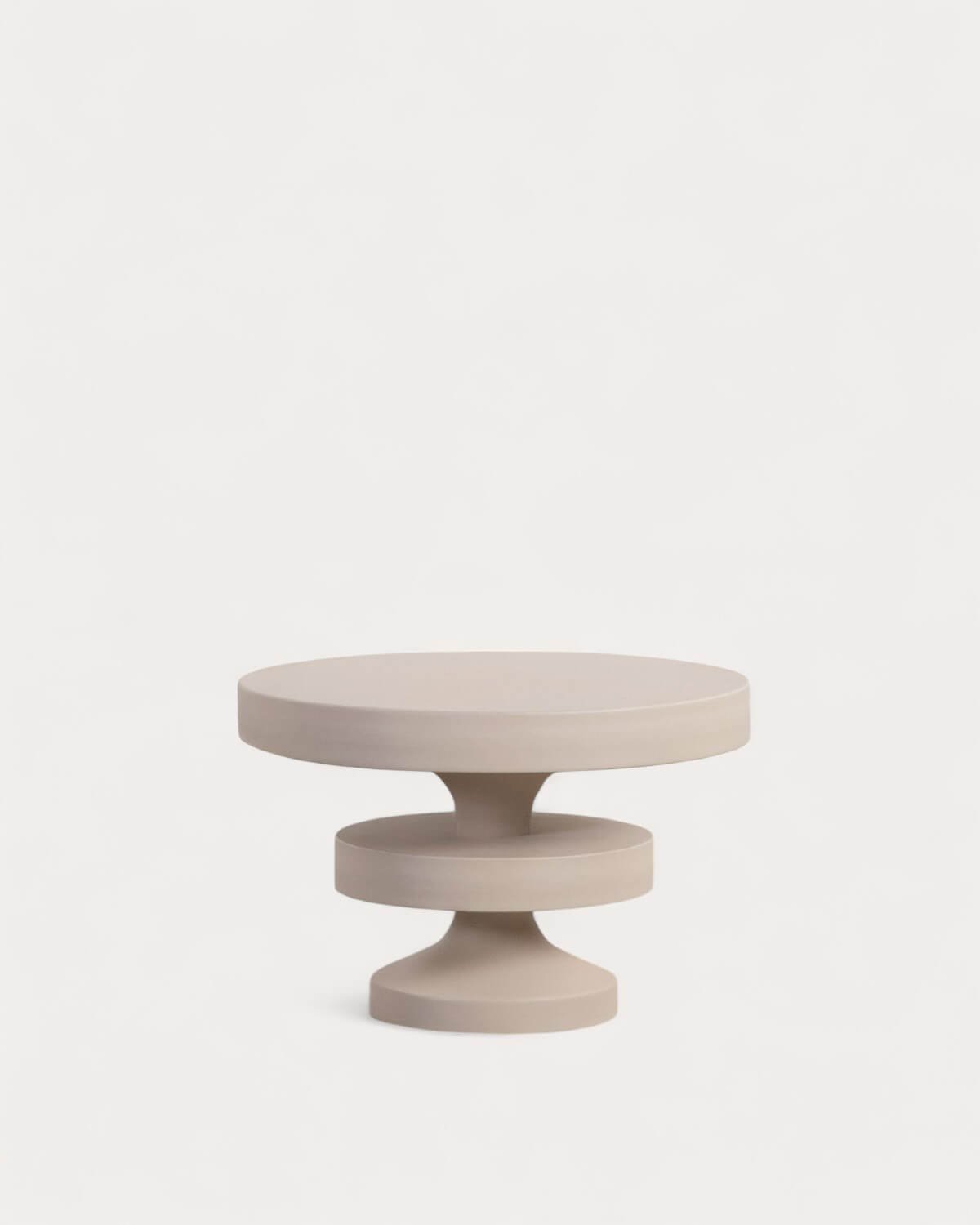 Table Basse Ronde en Métal (Ø66 cm) Ameri, image de la gelerie 1