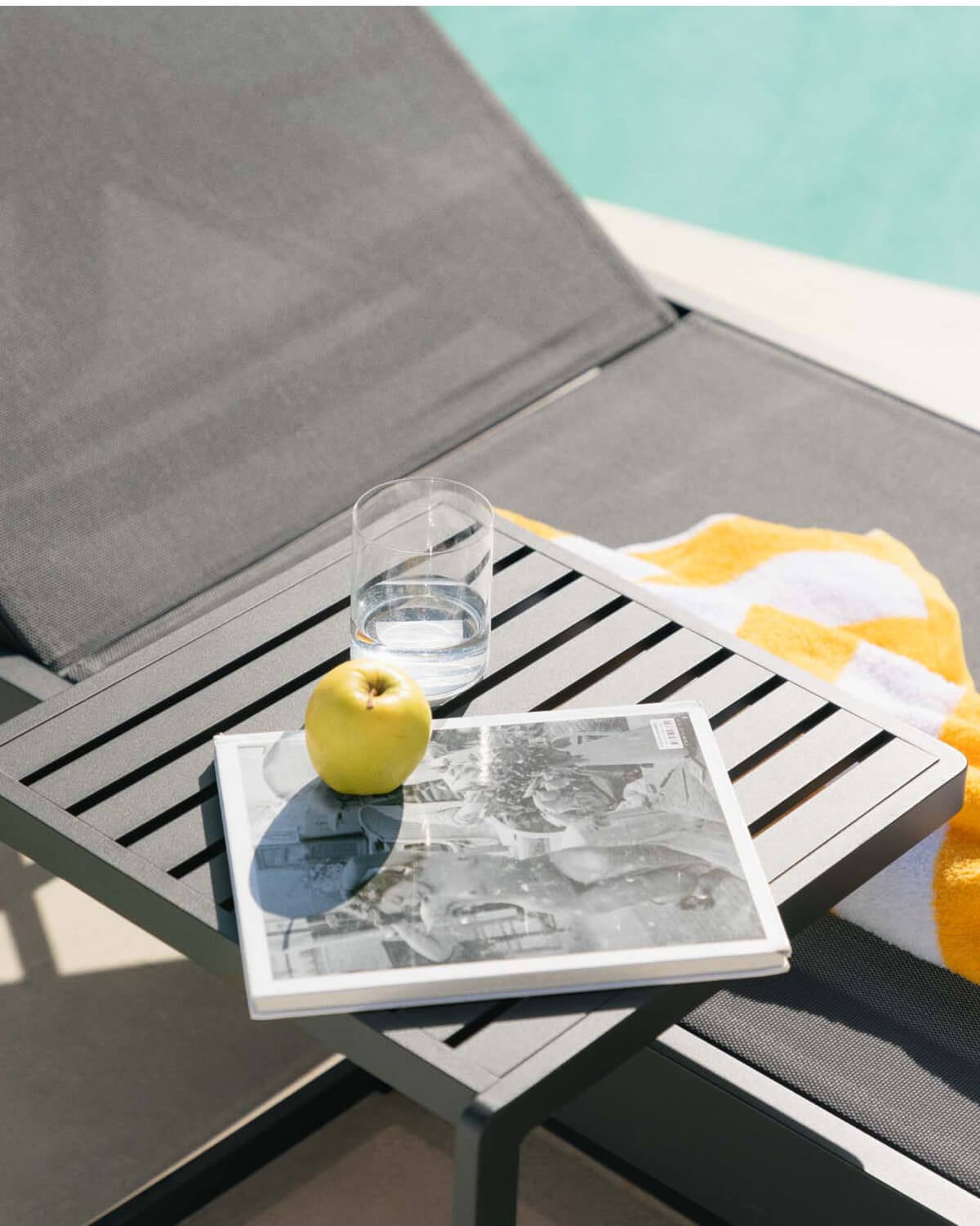 Table d'Appoint d'Extérieur en Aluminium (40x40 cm) Kreta Colours , image de la gelerie 3