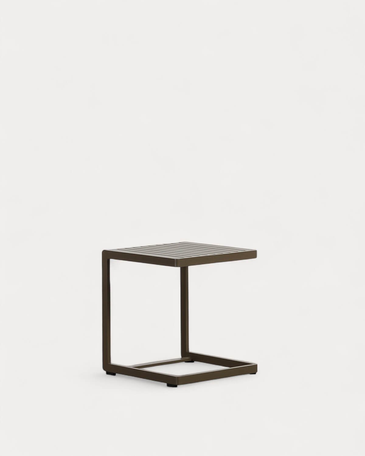 Table d'Appoint en Aluminium (40x40 cm) Kreta Colours, image de la gelerie 1