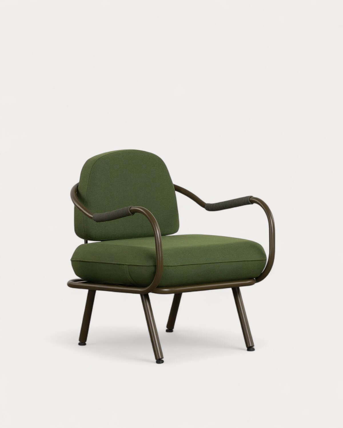 Pack de 2 Chaises de Jardin en Métal et Tissu Xoan, image de la gelerie 1
