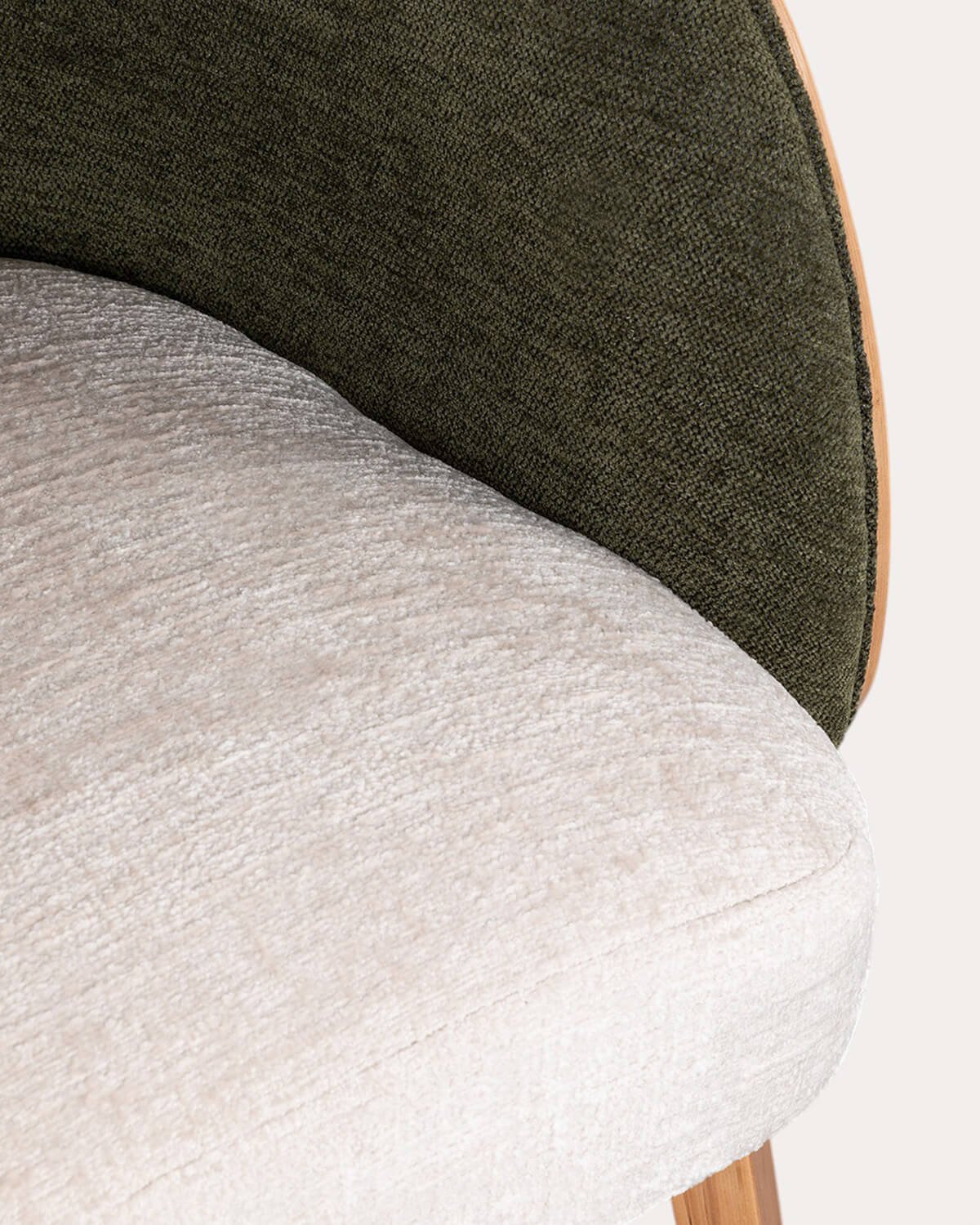 Pack 2 Fauteuils Bois et Tissu Meria , image de la gelerie 6