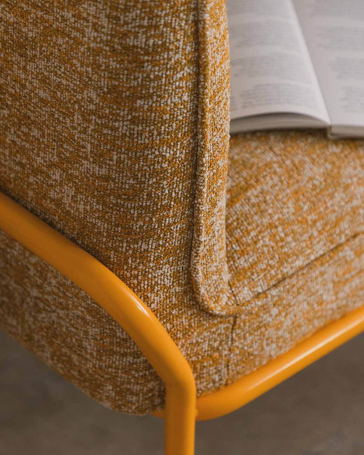 Pack 2 Fauteuils en Tissu et Métal Marcellus , image de la gelerie 3