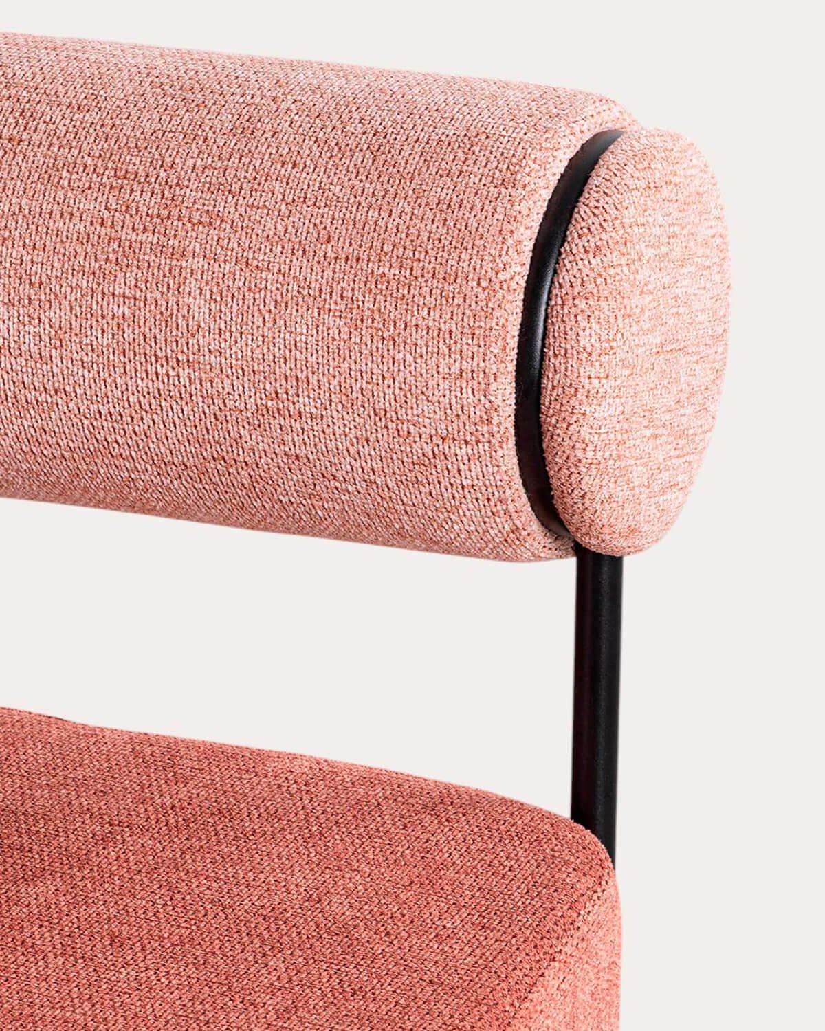 Pack 2 Fauteuils en Tissu et Métal Elin , image de la gelerie 7