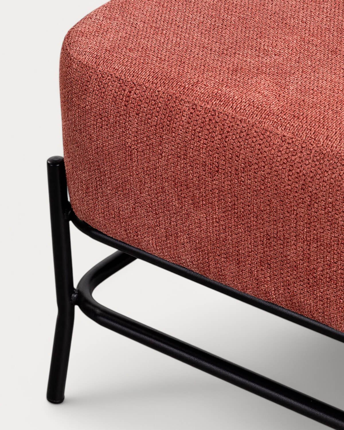 Pack 2 Fauteuils en Tissu et Métal Elin , image de la gelerie 8