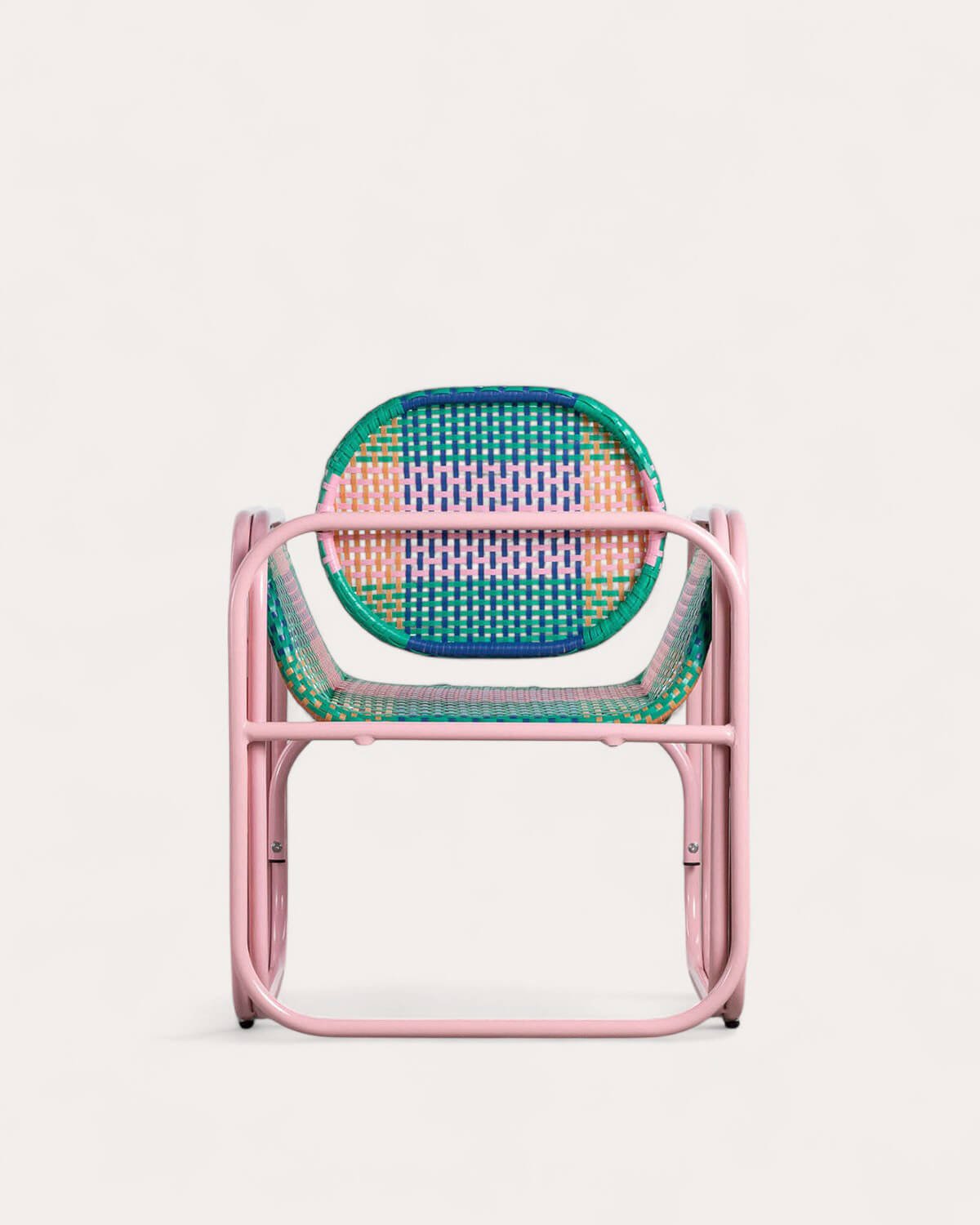 Pack de 2 Fauteuils avec Accoudoirs en Aluminium et Rotin Synthétique Emba Studio, image de la gelerie 4