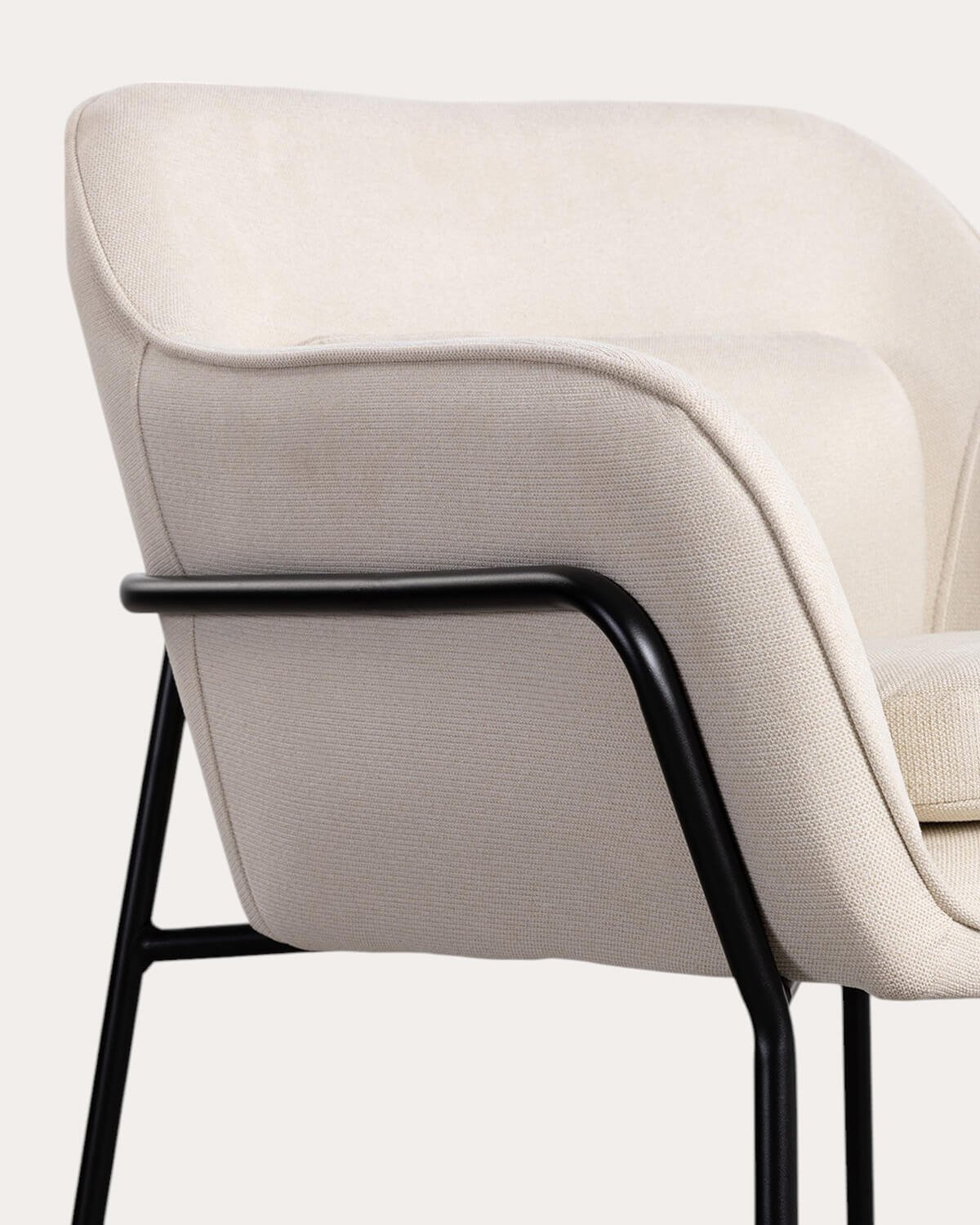 Pack 2 Fauteuils en Tissu et Métal Neva , image de la gelerie 6