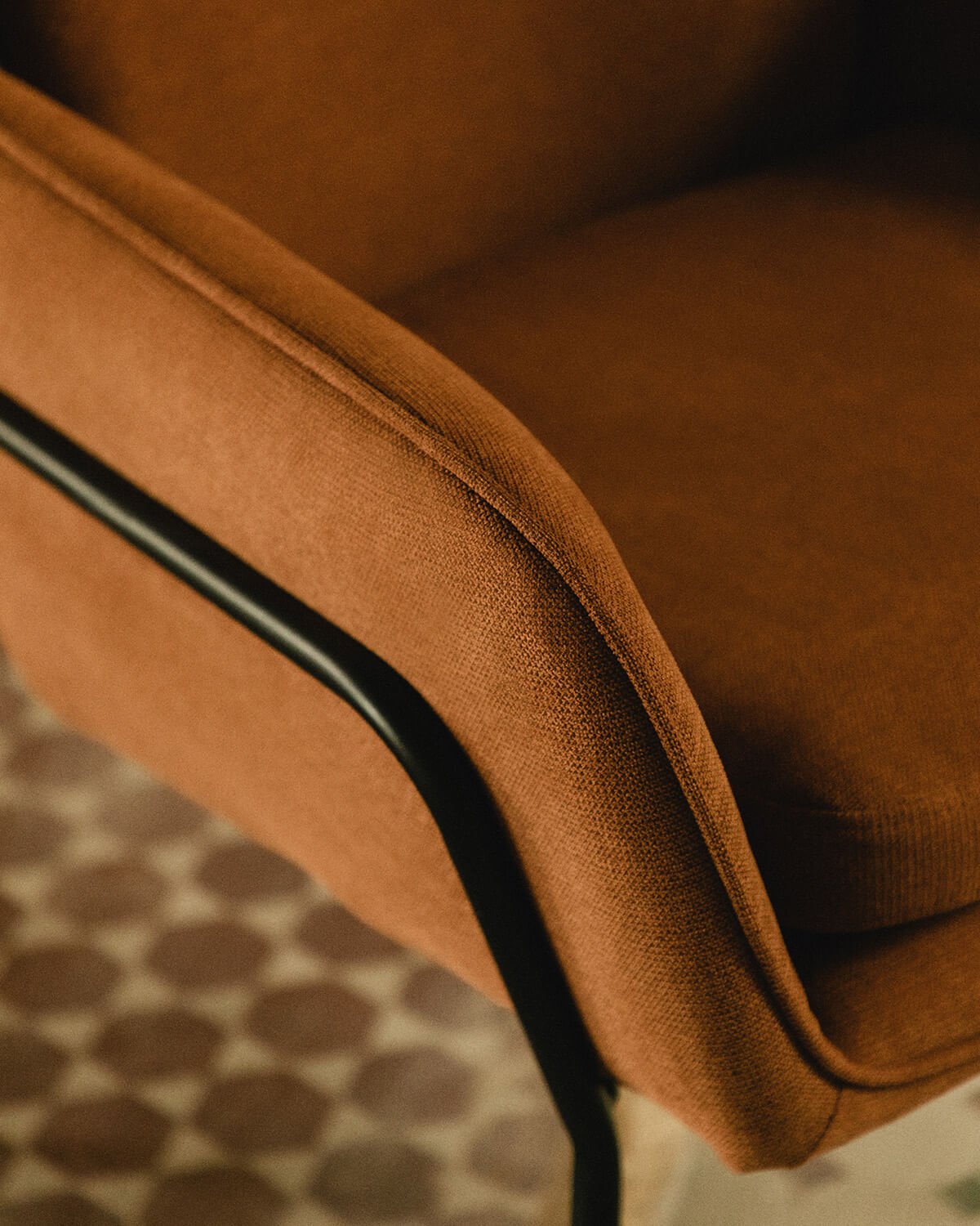 Pack 2 Fauteuils en Tissu et Métal Neva , image de la gelerie 3