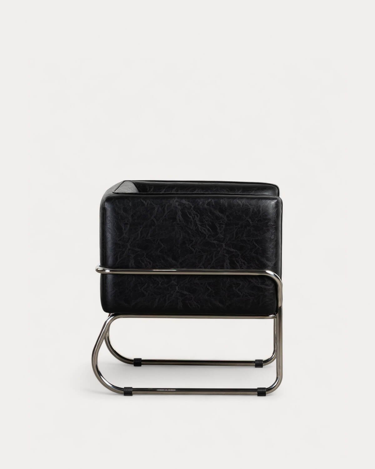 Pack 2 Fauteuils Marcellus Similicuir et Métal, image de la gelerie 4