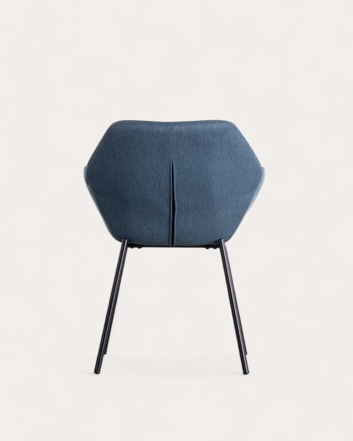 Pack 4 Chaises de Salle à Manger en Métal avec Accoudoirs et Tissu Eider, image de la gelerie 5