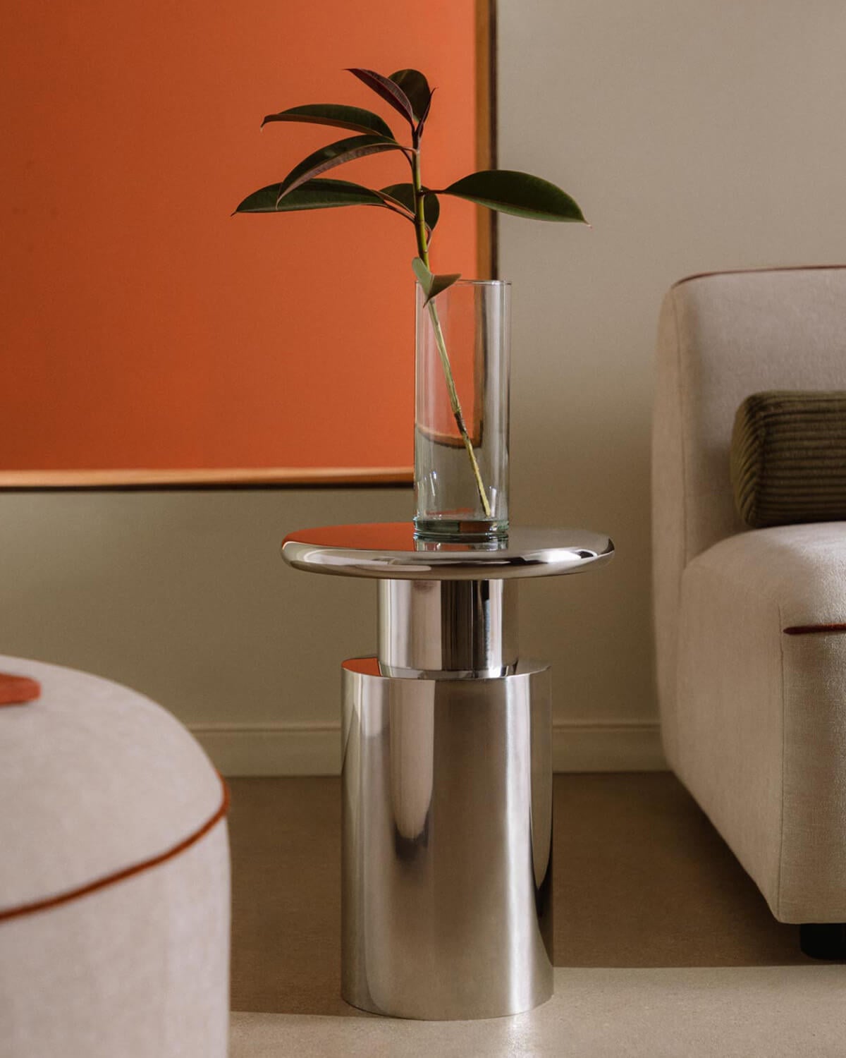 Table d'Appoint Ronde en Métal (Ø32 cm) Ravi, image de la gelerie 2