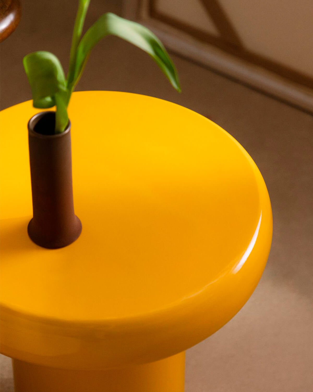 Table d'Appoint Ronde en Métal (Ø40 cm) Wario, image de la gelerie 3