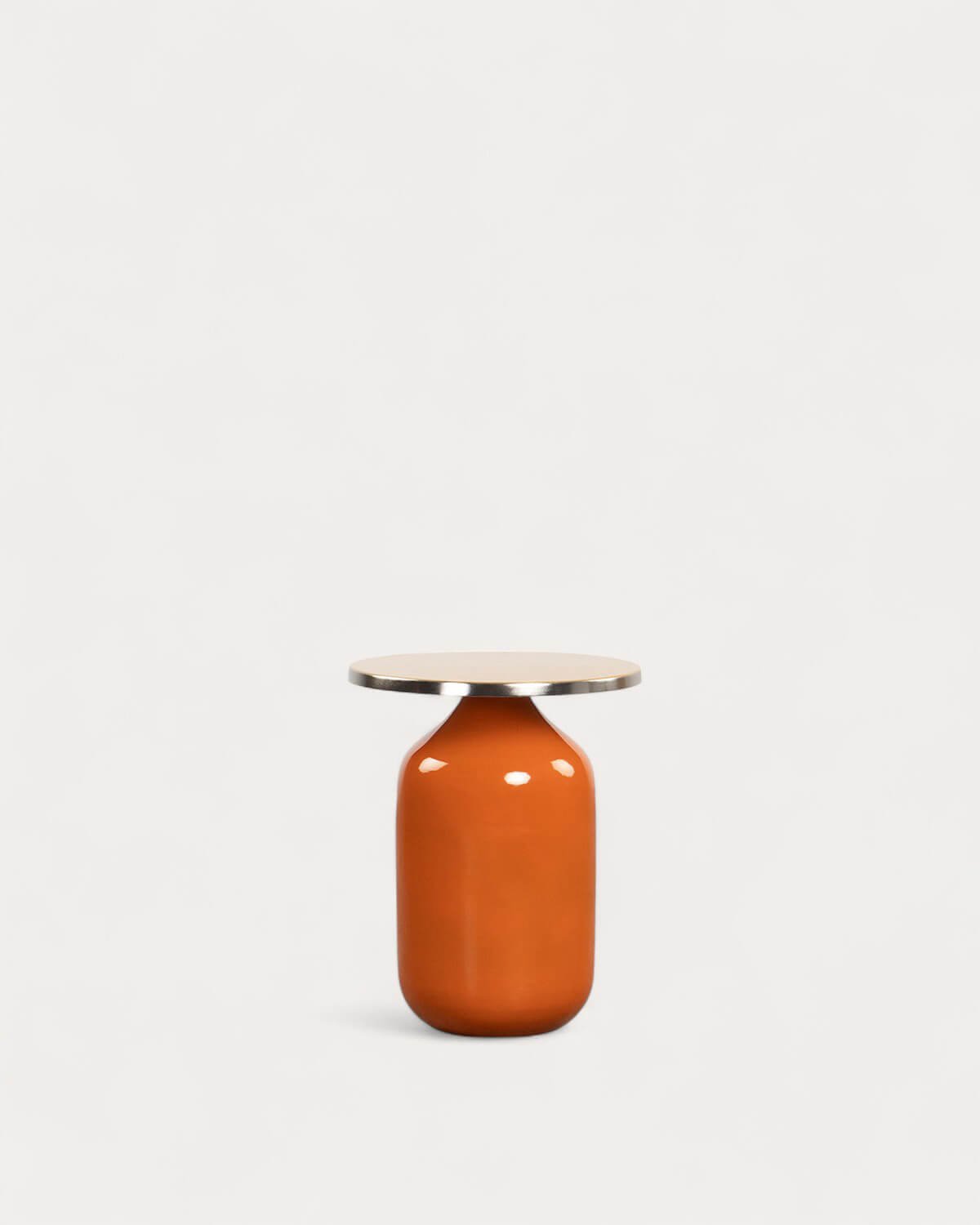 Table d'Appoint Ronde en Métal (Ø44,5 cm) kati, image de la gelerie 1