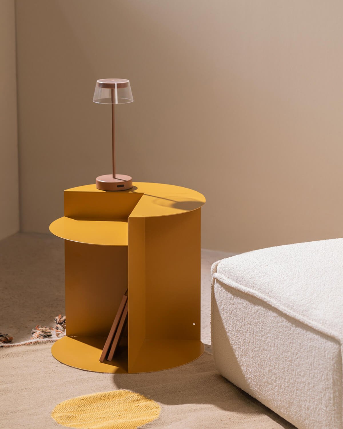 Table D'appoint Ronde en Métal (Ø45 cm) Cuambo, image de la gelerie 2