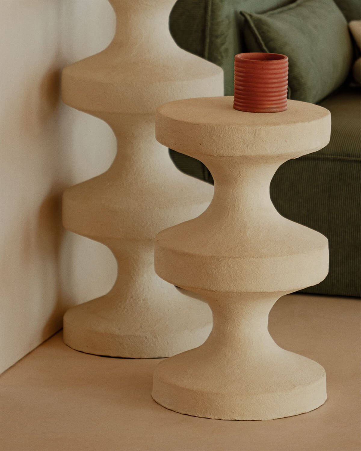 Table d'Appoint Ronde en Métal (Ø32 cm) Perseis, image de la gelerie 3