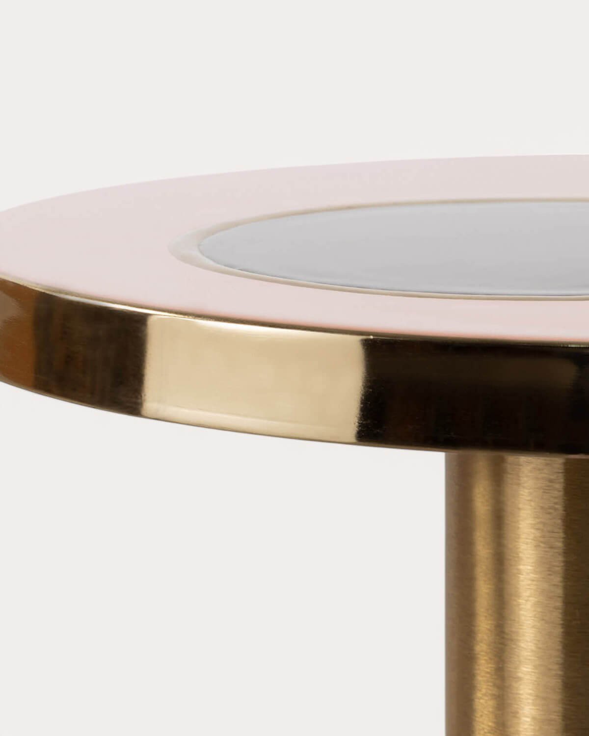 Table d'Appoint ronde en métal (Ø40,5 cm) Tillo, image de la gelerie 3