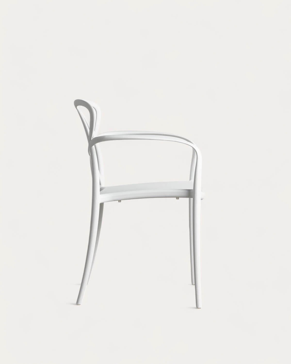 Chaise de Salle à Manger en Polypropylène avec Accoudoirs Cielo, image de la gelerie 2