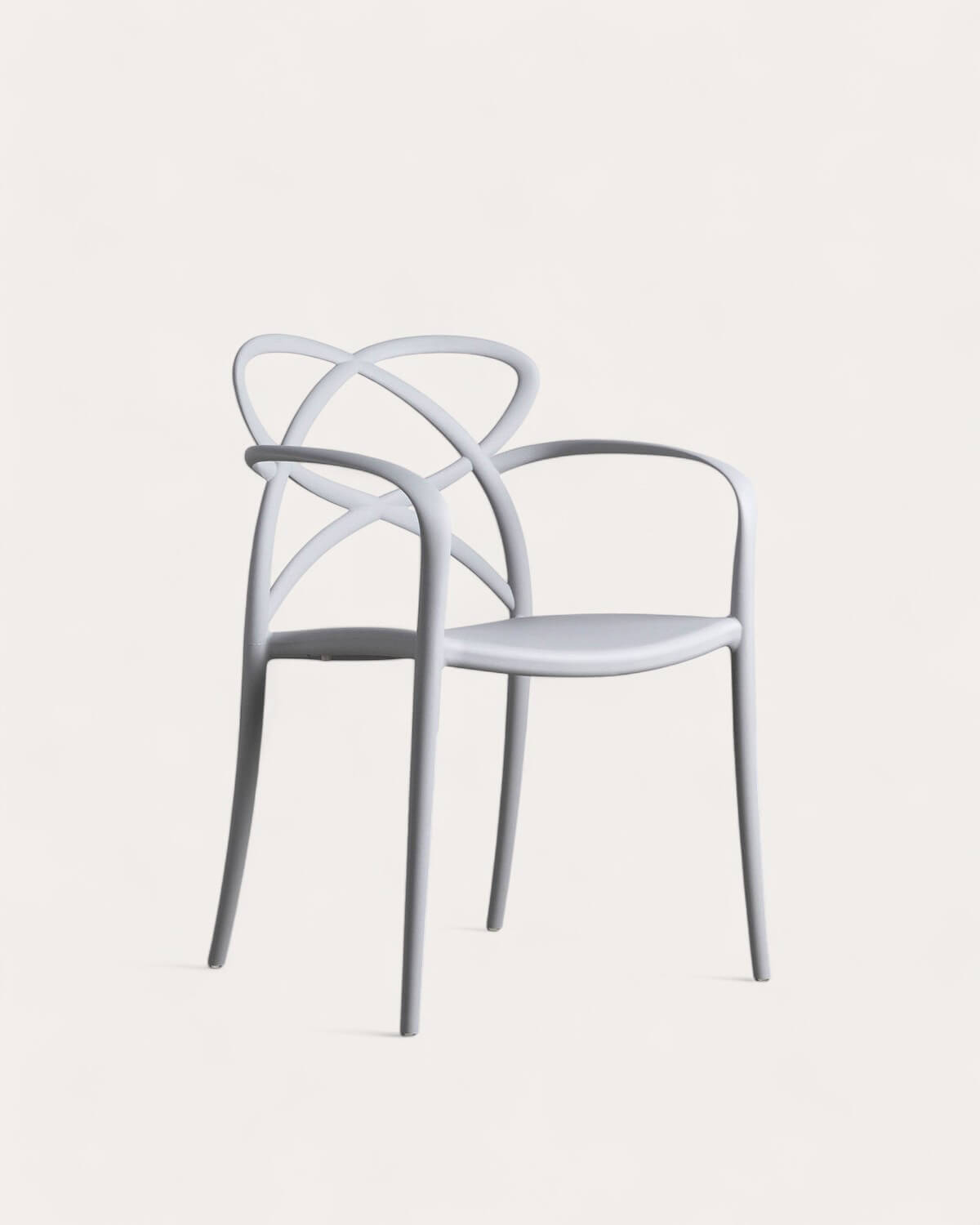 Chaise de Salle à Manger en Polypropylène avec Accoudoirs Cielo, image de la gelerie 1