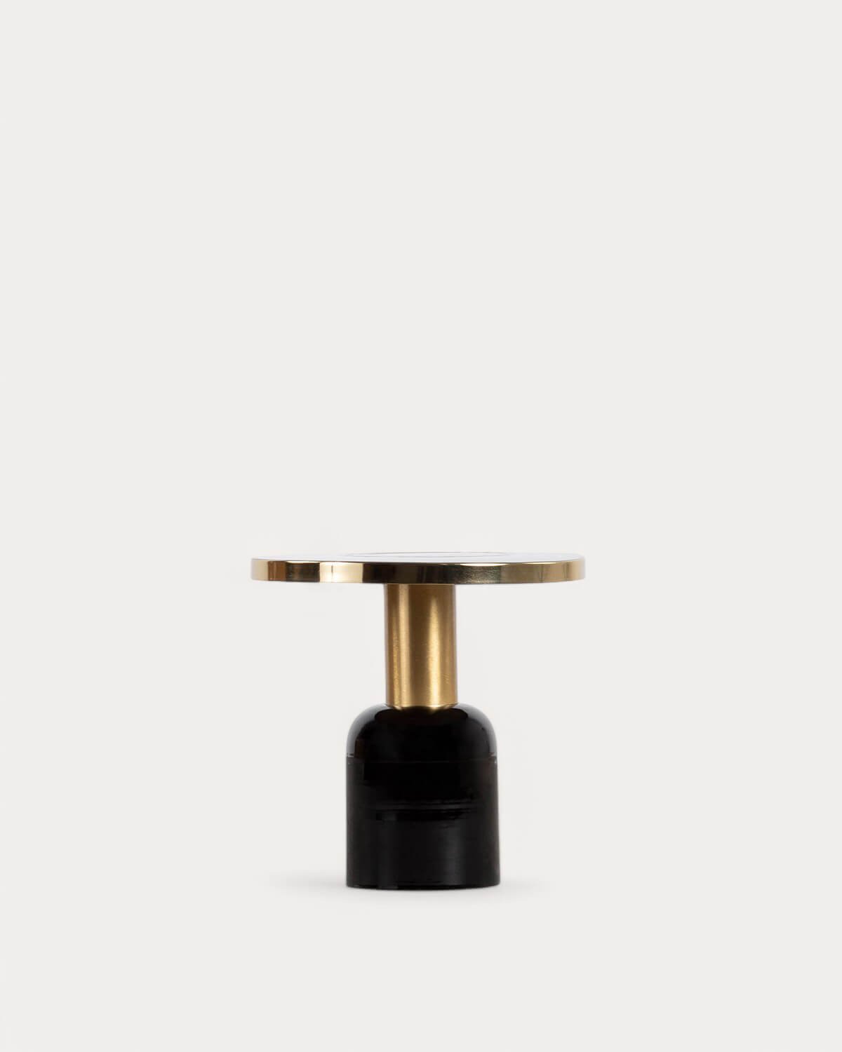 Table d'Appoint Ronde en Métal (Ø50,5 cm) Tillo, image de la gelerie 1