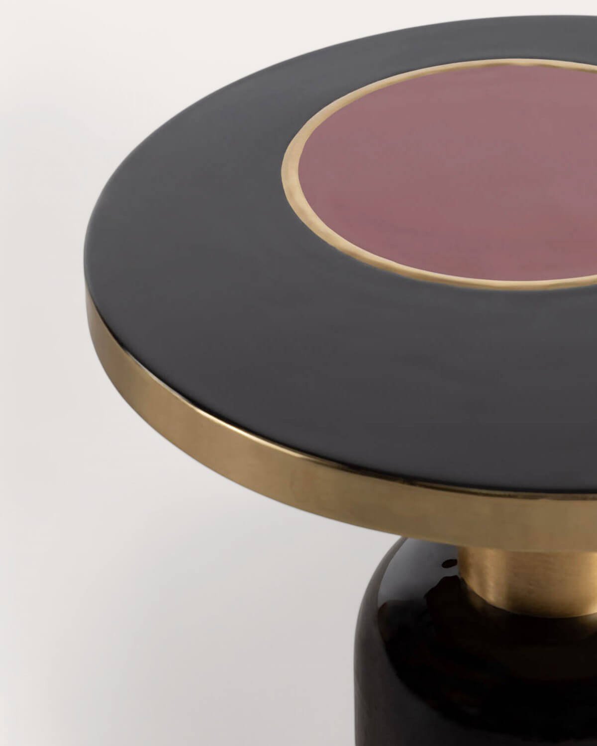 Table d'Appoint Ronde en Métal (Ø50,5 cm) Tillo, image de la gelerie 3