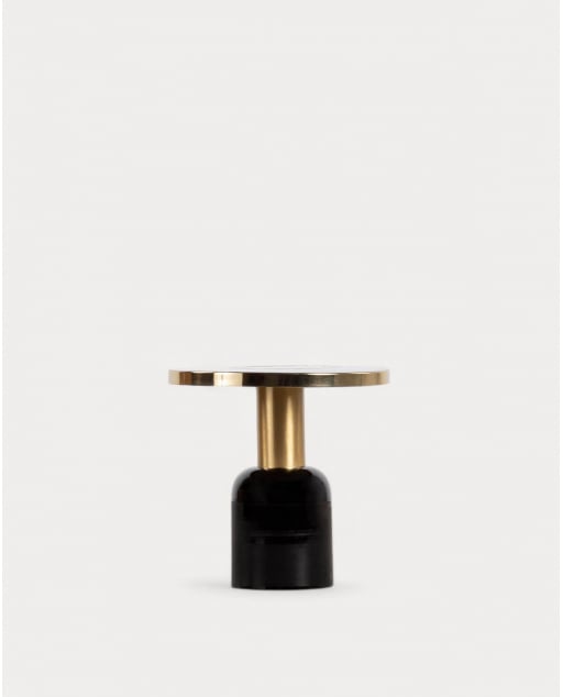 Table d'Appoint Ronde en Métal (Ø50,5 cm) Tillo