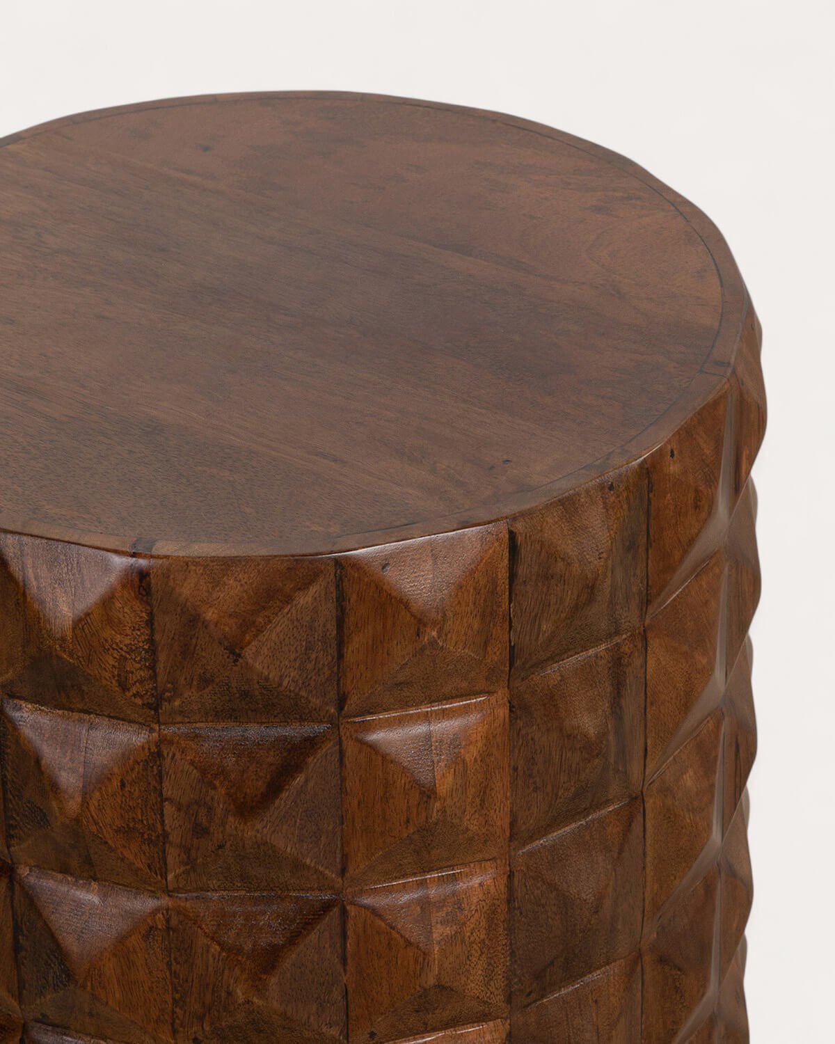 Table d'Appoint Ronde en Manguier (Ø37 cm) Vilna, image de la gelerie 6