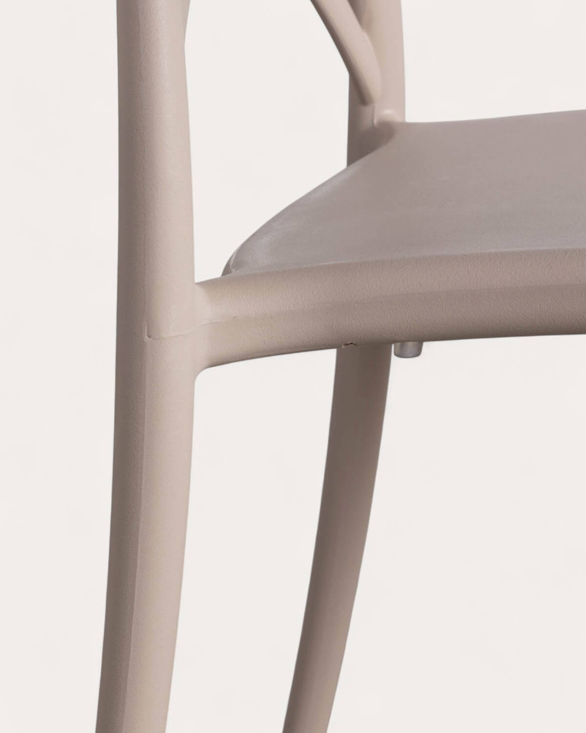 Pack 2 Chaises de Salle à Manger en Polypropylène avec Accoudoirs Cielo, image de la gelerie 6