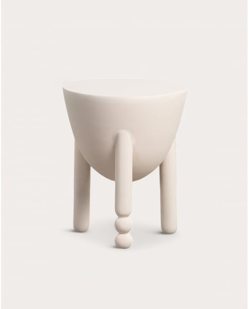 Table d'Appoint Ronde en Métal (Ø40 cm) Misca