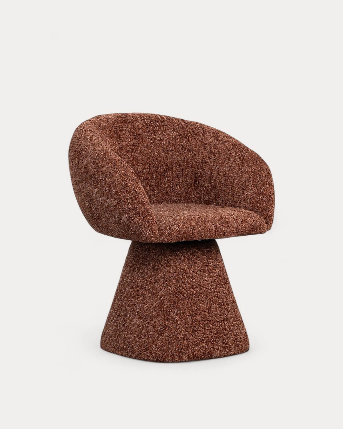 Pack de 2 Chaises de Salle à Manger Pivotantes en Tissu et Métal Laura, image de la gelerie 1