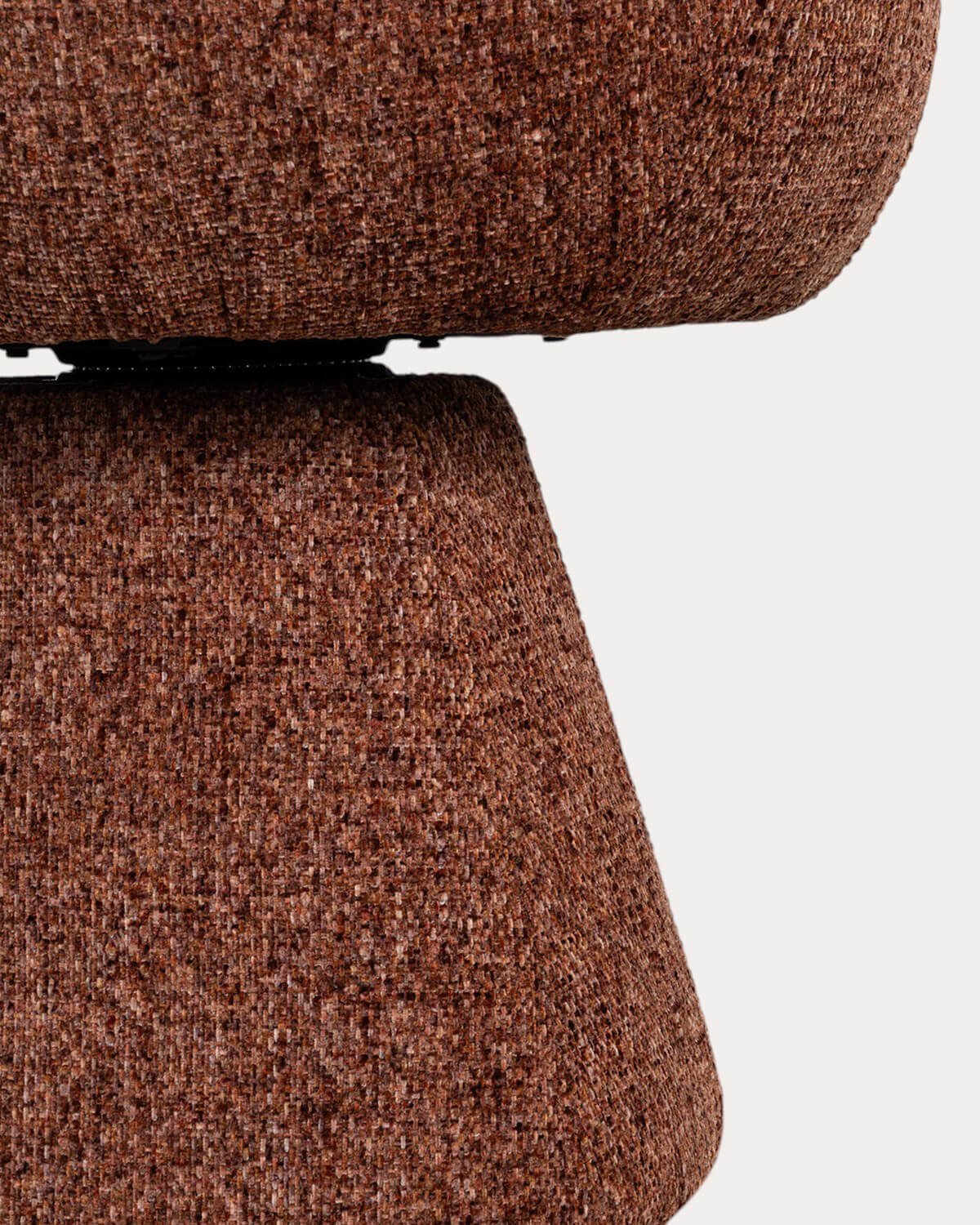 Pack de 2 Chaises de Salle à Manger Pivotantes en Tissu et Métal Laura, image de la gelerie 8