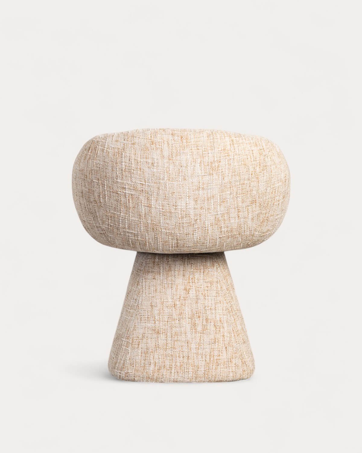 Pack de 4 Chaises de Salle à Manger Pivotantes en Tissu et Métal Laura, image de la gelerie 5