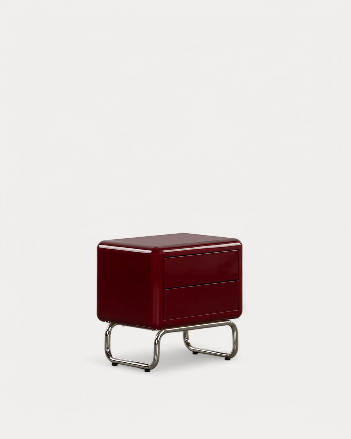 Pack 2 Tables de Chevet avec Tiroirs en Bois et Métal (55x40 cm) Candela Colours, image de la gelerie 1