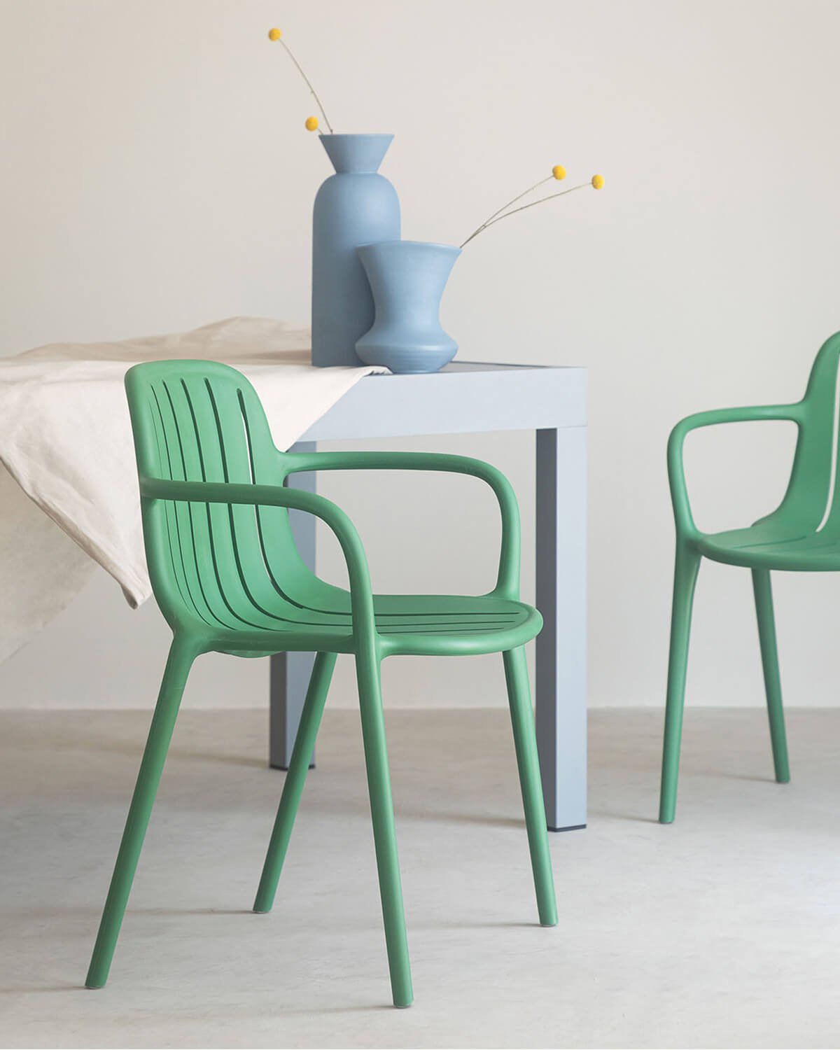 Pack 4 Chaises de Salle à Manger en Polypropylène Brand, image de la gelerie 2