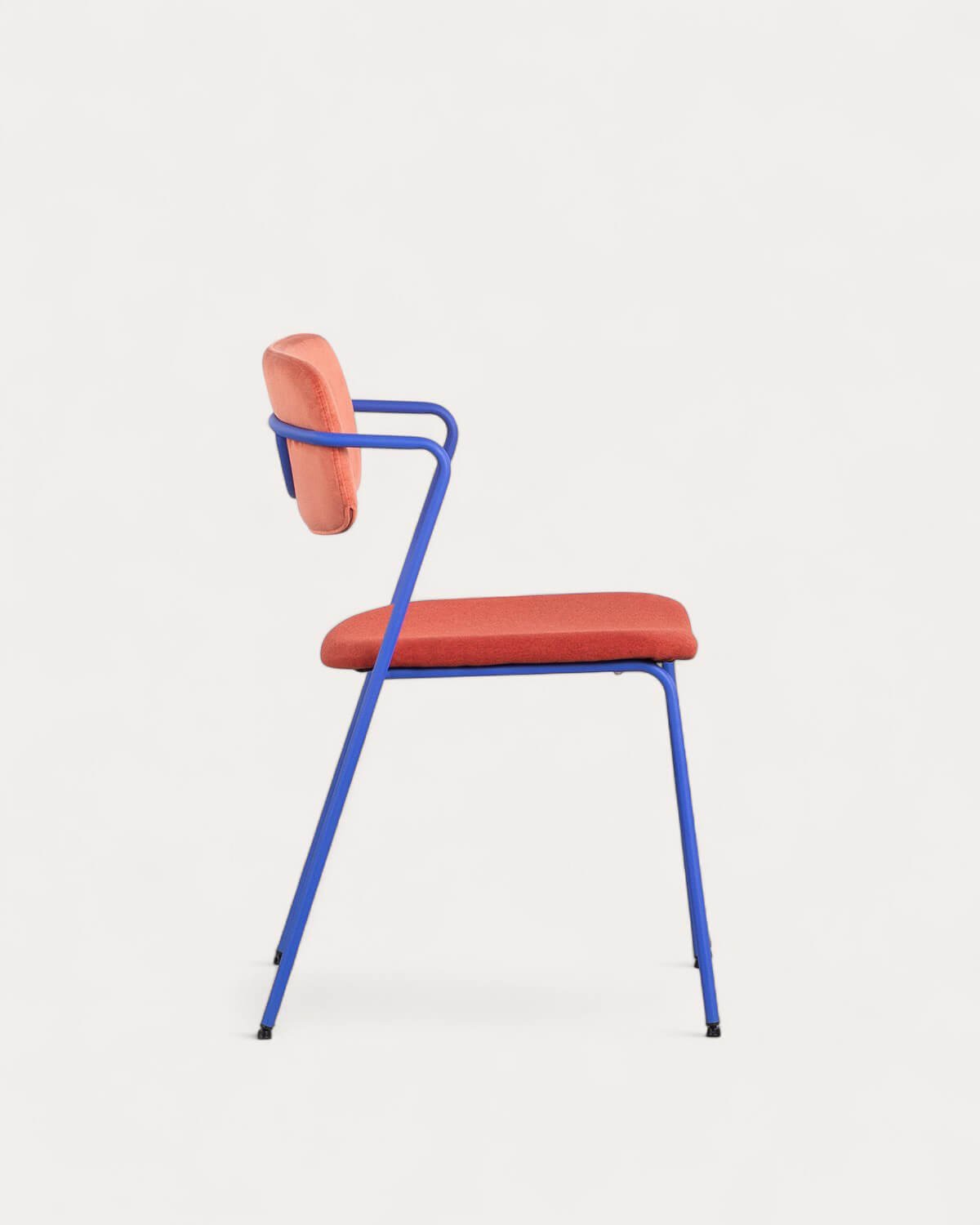 Chaise de Salle à Manger en Velours et Tissu Irun, image de la gelerie 2