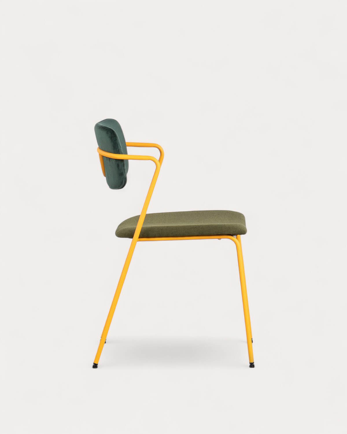 Chaise de Salle à Manger en Velours et Tissu Irun, image de la gelerie 4