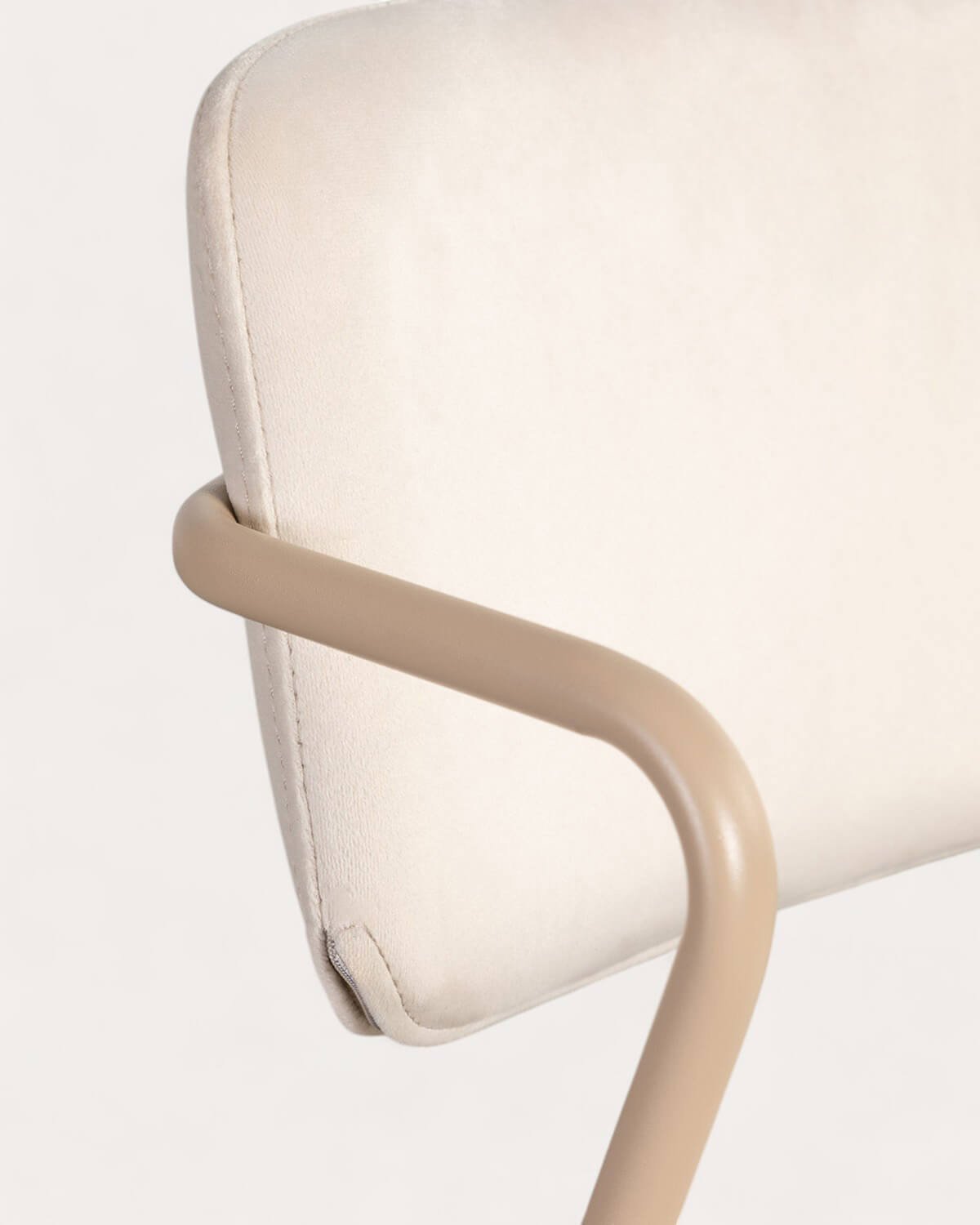 Chaise de Salle à Manger en Velours et Tissu Irun, image de la gelerie 6