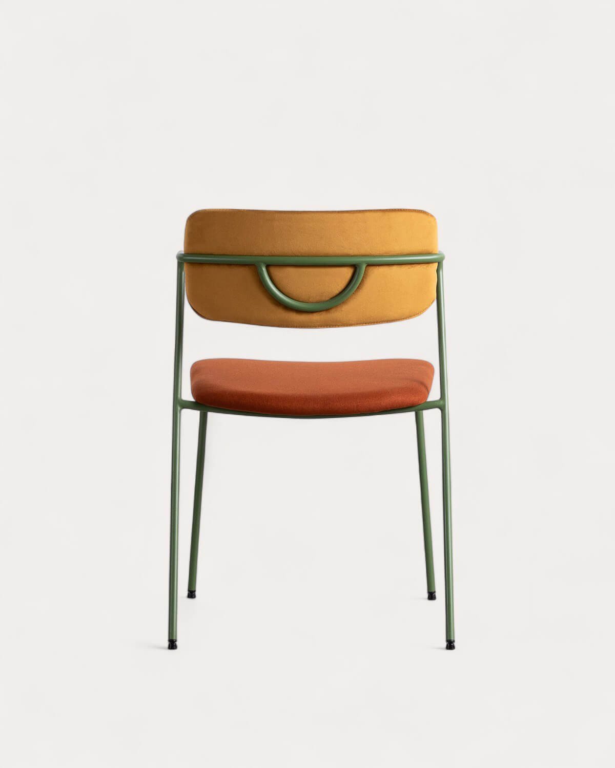 Pack 2 Chaises de Salle à Manger en Velours et Tissu Irun, image de la gelerie 5