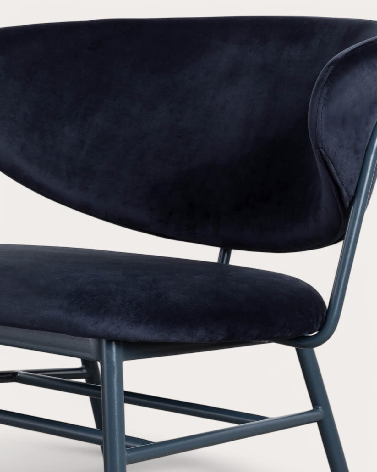 Pack 2 Fauteuils Velours et Acier Bone, image de la gelerie 7